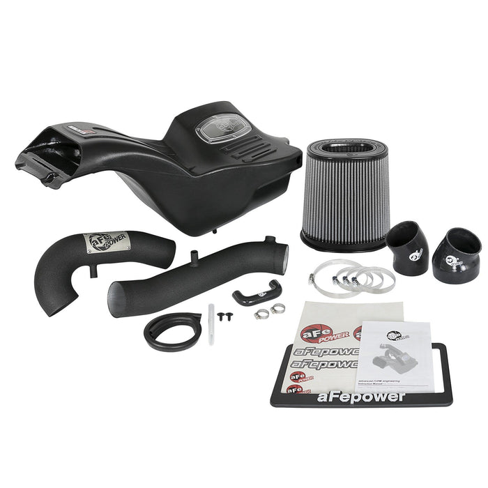 aFe Power Momentum XP Cold Air Intake System w/ Pro Media Black Ford F-150/Raptor 17-20 V6-3.5L (tt)/V6-2.7L (tt)