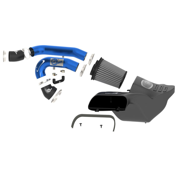 aFe Power Momentum XP Cold Air Intake System w/ Pro Media Blue Ford F-150/Raptor 17-20 V6-3.5L (tt)/V6-2.7L (tt)