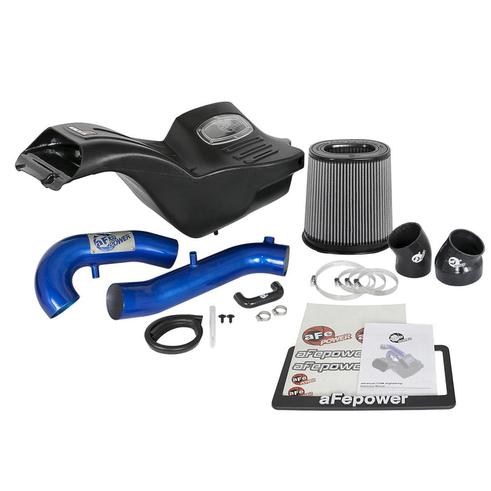 aFe Power Momentum XP Cold Air Intake System w/ Pro Media Blue Ford F-150/Raptor 17-20 V6-3.5L (tt)/V6-2.7L (tt)