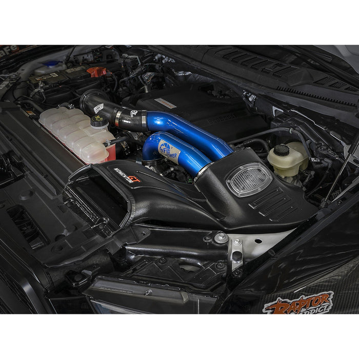 aFe Power Momentum XP Cold Air Intake System w/ Pro Media Blue Ford F-150/Raptor 17-20 V6-3.5L (tt)/V6-2.7L (tt)