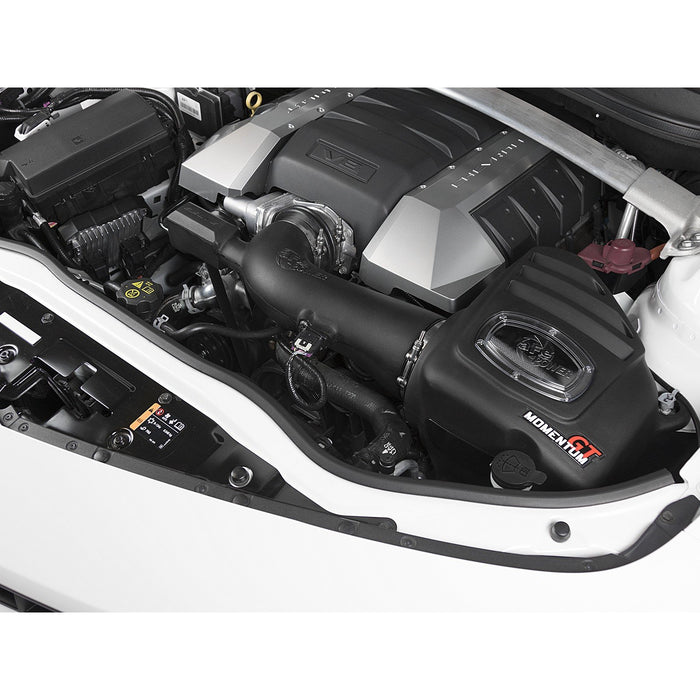 aFe Power Momentum GT Cold Air Intake System w/ Pro Media Chevrolet Camaro SS 13-15 V8-6.2L (sc)