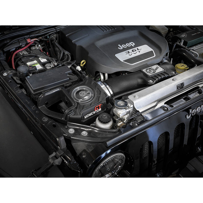 aFe Power Momentum GT Cold Air Intake System w/ Pro Media Jeep Wrangler (JK) 12-18 V6-3.6L