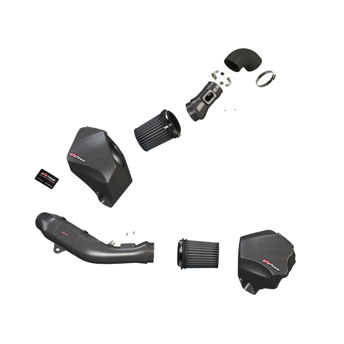 aFe Power Momentum Cold Air Intake System w/ Pro Media BMW M2 Competition (F87) 19-20 / M3/M4 (F80/82/83) 15-20 L6-3.0L (tt) S55