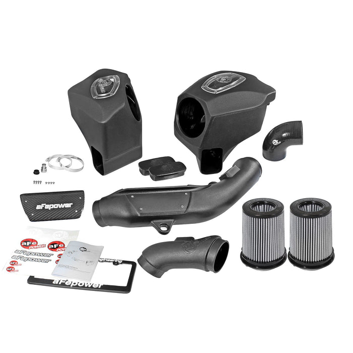 aFe Power Momentum Cold Air Intake System w/ Pro Media BMW M2 Competition (F87) 19-20 / M3/M4 (F80/82/83) 15-20 L6-3.0L (tt) S55