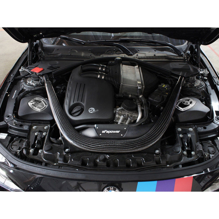 aFe Power Momentum Cold Air Intake System w/ Pro Media BMW M2 Competition (F87) 19-20 / M3/M4 (F80/82/83) 15-20 L6-3.0L (tt) S55