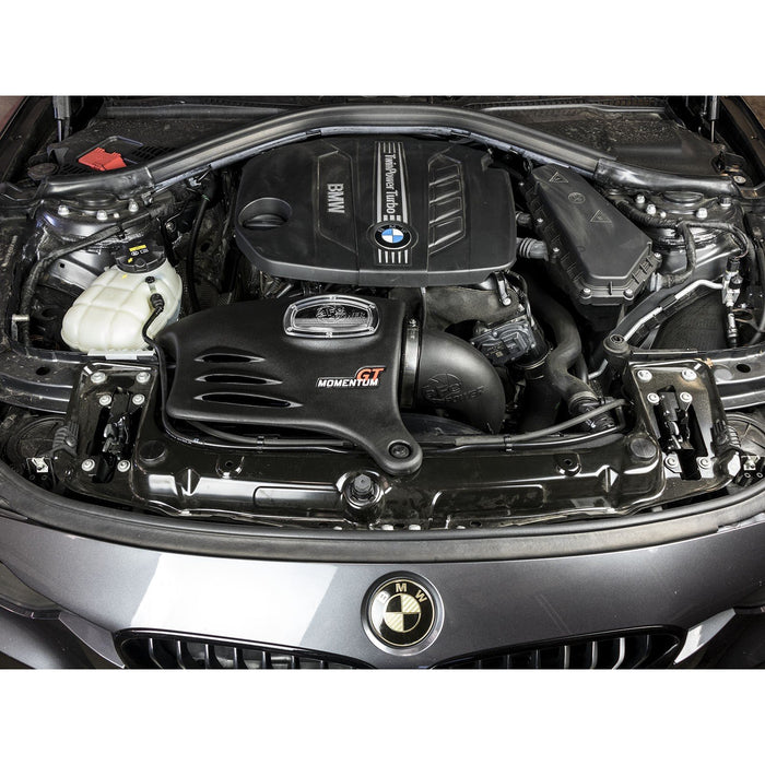 aFe Power Momentum GT Cold Air Intake System w/ Pro Media BMW 328d/dx (F30/31) 14-18 L4-2.0L (td) N47