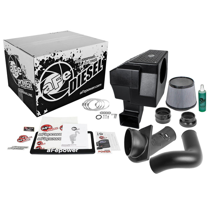 aFe Power Diesel Elite Magnum Force Stage-2 Cold Air Intake System w/ Pro DRY S Media GM Diesel Trucks 04.5-05 V8-6.6L (td) LLY
