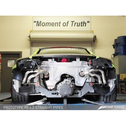 AWE Tuning Audi R8 4.2L Straight Pipe Exhaust