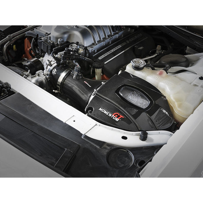 aFe Power Momentum GT Cold Air Intake System w/ Pro Media Dodge Challenger/Charger SRT Hellcat 15-16 V8-6.2L (sc) HEMI