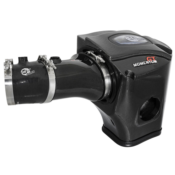 aFe Power Black Series Carbon Fiber Cold Air Intake System w/ Pro 5R & Pro DRY S Filters Dodge Challenger/Charger SRT Hellcat 17-18 V8-6.2L (sc) HEMI