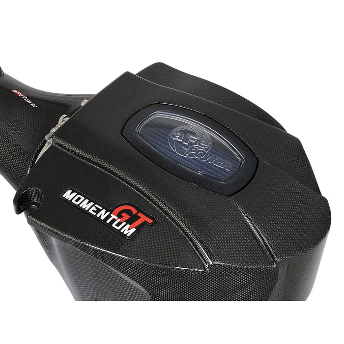 aFe Power Black Series Carbon Fiber Cold Air Intake System w/ Pro 5R & Pro DRY S Filters Dodge Challenger/Charger SRT Hellcat 17-18 V8-6.2L (sc) HEMI