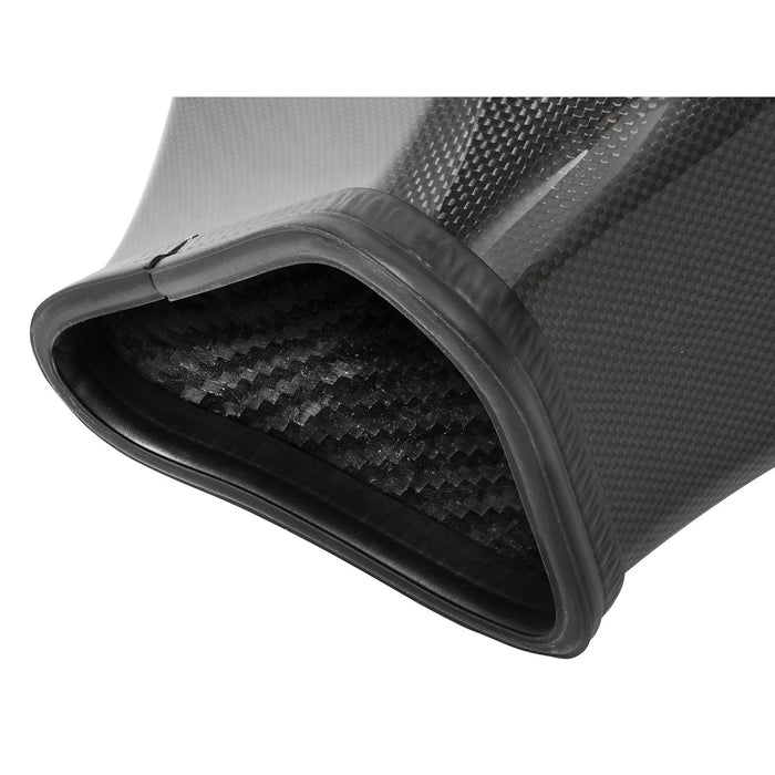 aFe Power Black Series Carbon Fiber Cold Air Intake System w/ Pro 5R & Pro DRY S Filters Dodge Challenger/Charger SRT Hellcat 17-18 V8-6.2L (sc) HEMI