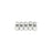 DeatschWerks Replacement PTFE Hose End Olive Insert 6AN (Pack of 10)