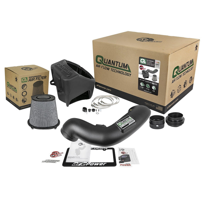 aFe Power Quantum Cold Air Intake System Ford Diesel Trucks 17-19 V8-6.7L (td)