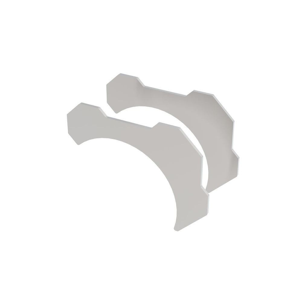 Borla 3" T-304 Stainless Steel Pipe / Tube Bracket Kit. Can Be Welded To Any 3" Muffler Neck Or Pipe.Ã¯Â¿Â½Ã¯Â¿Â½