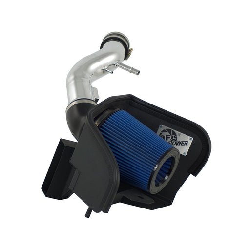 aFe Power Magnum Force Stage-2 Cold Air Intake System w/ Pro Media Polished Ford Mustang 11-14 V6-3.7L