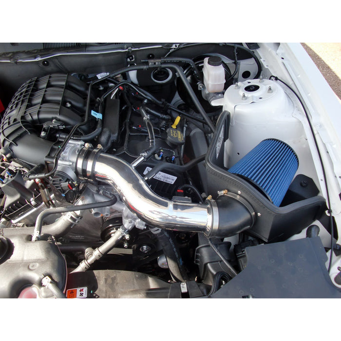 aFe Power Magnum Force Stage-2 Cold Air Intake System w/ Pro Media Polished Ford Mustang 11-14 V6-3.7L