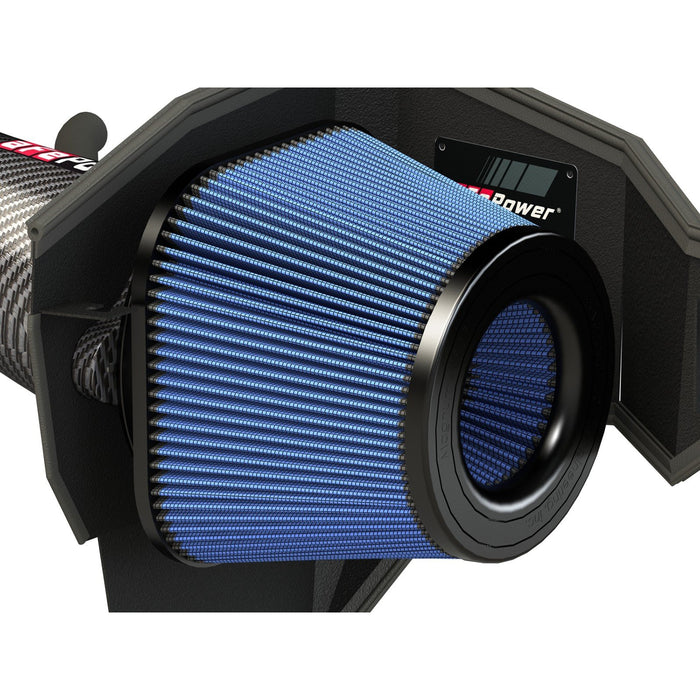 aFe Power Track Series Stage-2 Carbon Fiber Intake System w/ Pro Media Dodge Challenger/Charger/ Chrysler 300 SRT8/SRT 11-20 V8-6.4L HEMI