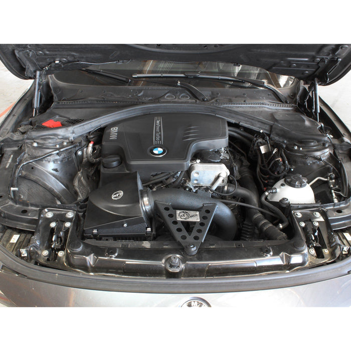 aFe Power Magnum Force Stage-2 Intake System Cover BMW 328i (F30) 12-16 L4-2.0L (t) N20