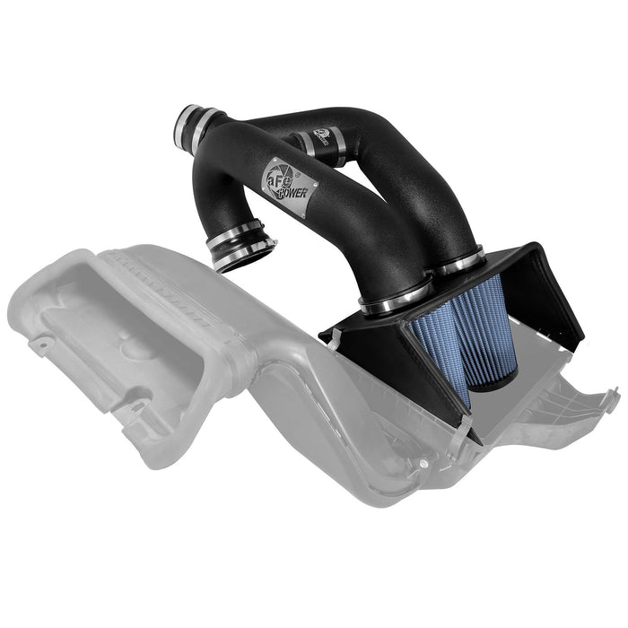 aFe Power Magnum Force Stage-2 Cold Air Intake System w/ Pro Media Ford F-150 15-17 V6-2.7L/ 15-16 V6-3.5L (tt)