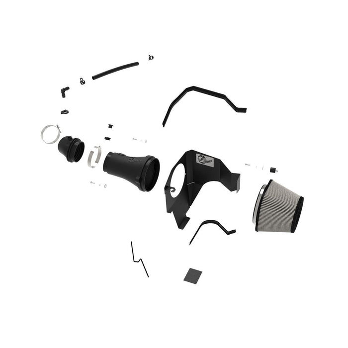 aFe Power Magnum Force Stage-2XP Cold Air Intake System Black Dodge Challenger/Charger SRT Hellcat 17-20 V8-6.2L (sc) HEMI