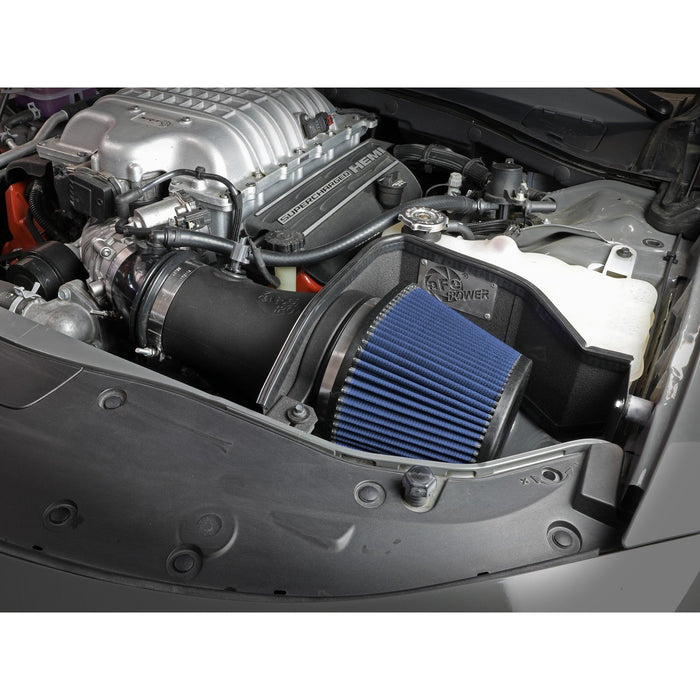 aFe Power Magnum Force Stage-2XP Cold Air Intake System Black Dodge Challenger/Charger SRT Hellcat 17-20 V8-6.2L (sc) HEMI