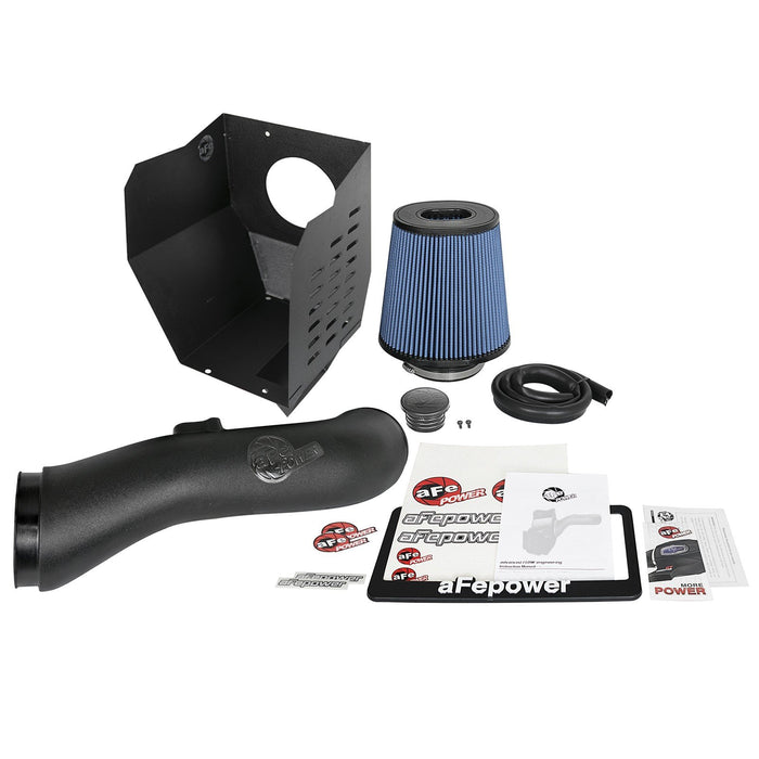 aFe Power Magnum Force Stage-2XP Cold Air Intake System w/ Pro 5R Media Black GM Diesel Trucks 17-19 V8-6.6L (td) L5P
