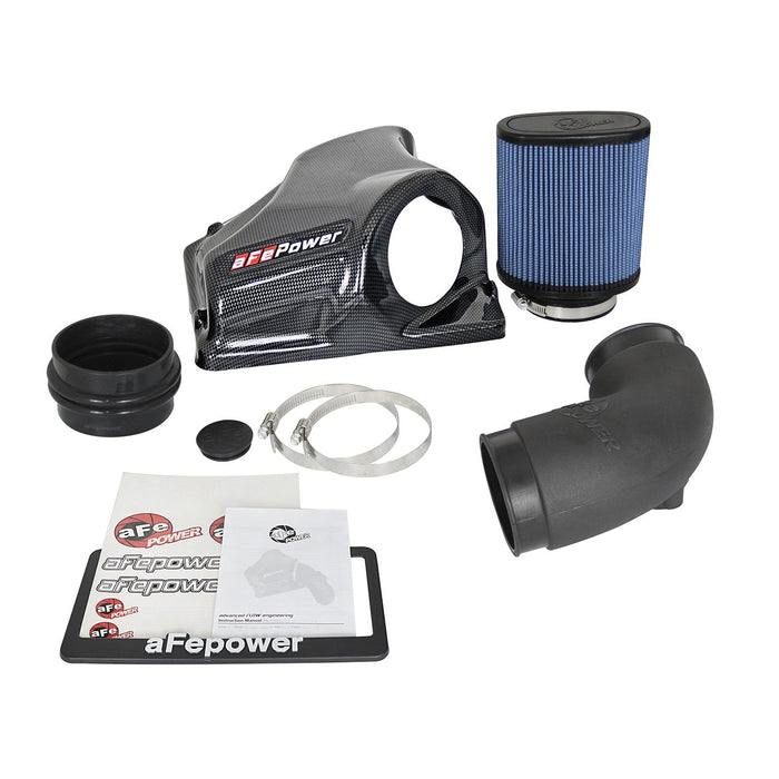 aFe Power Magnum Force Stage-2 Cold Air Intake System w/ Pro Media BMW 140i/M240i (F22/23)/340i (F30)/440i (F32/33) 16-20 L6-3.0L (t) B58