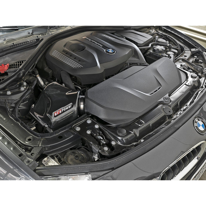 aFe Power Magnum Force Stage-2 Cold Air Intake System w/ Pro Media BMW 330i/430i (F3X) 16-20 L4-2.0L (t) B46/B48
