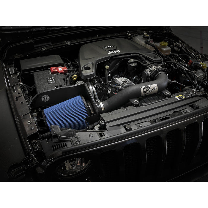 aFe Power Magnum Force Stage-2XP Cold Air Intake System w/ Pro Media Black Jeep Wrangler (JL) 18-20/Gladiator (JT) 2020 V6-3.6L
