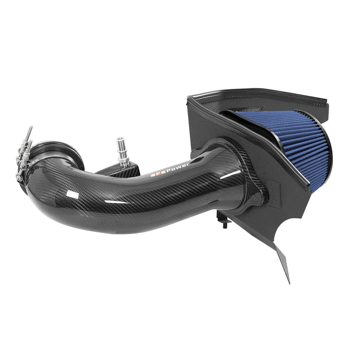aFe Power Track Series Stage-2 Carbon Fiber Intake System w/ Pro Media Chevrolet Camaro SS 16-20 V8-6.2L (sc)