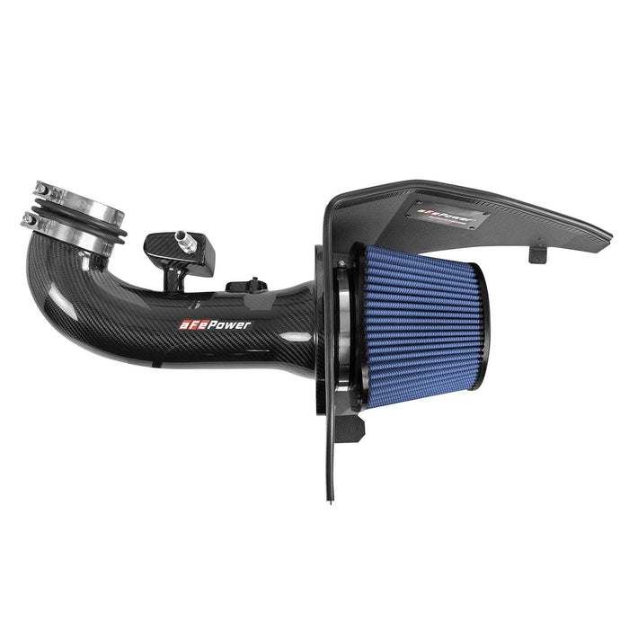 aFe Power Track Series Stage-2 Carbon Fiber Intake System w/ Pro Media Chevrolet Camaro SS 16-20 V8-6.2L (sc)