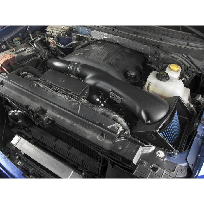 aFe Power Magnum Force Stage-2 Cold Air Intake System w/ Pro Media Ford F-150 12-14 V6-3.5L (tt)
