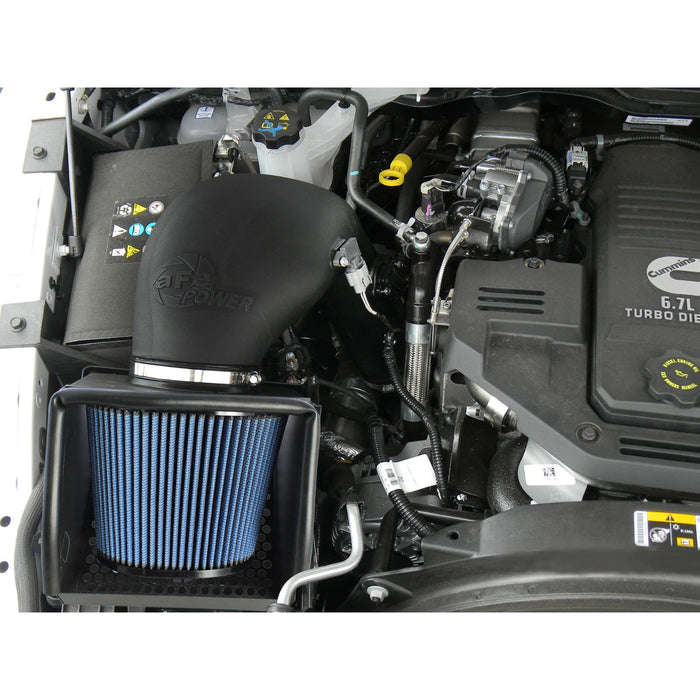 aFe Power Magnum Force Stage-2 Cold Air Intake System w/ Pro Media Dodge RAM Diesel Trucks 13-18 L6-6.7L (td)