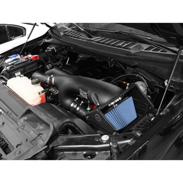 aFe Power Magnum Force Stage-2 Cold Air Intake System w/ Pro Media Ford F-150 15-17 V6-2.7L/ 15-16 V6-3.5L (tt)