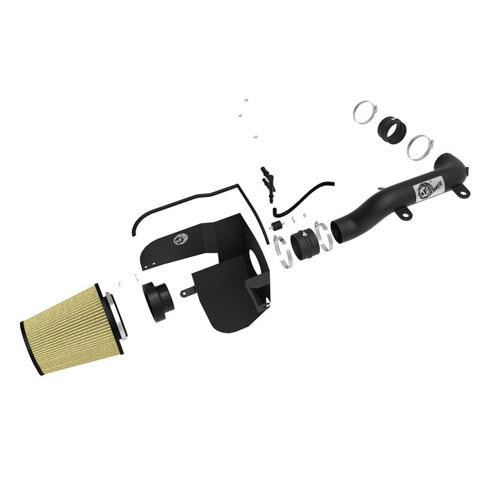 aFe Power Magnum Force Stage-2XP Cold Air Intake System Media Black  Jeep Wrangler (JL) 18-20 L4-2.0L (t)