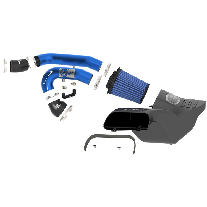 aFe Power Momentum XP Cold Air Intake System w/ Pro Media Blue Ford F-150/Raptor 17-20 V6-3.5L (tt)/V6-2.7L (tt)
