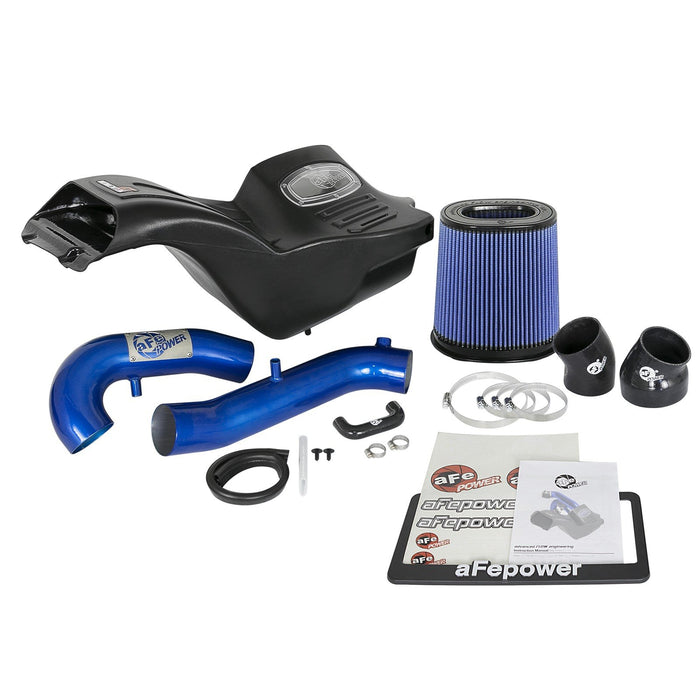 aFe Power Momentum XP Cold Air Intake System w/ Pro Media Blue Ford F-150/Raptor 17-20 V6-3.5L (tt)/V6-2.7L (tt)