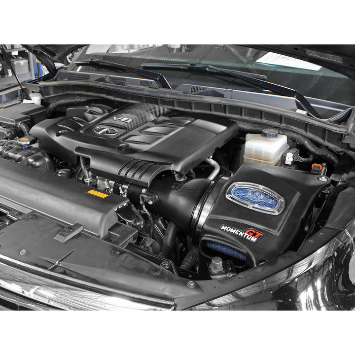 aFe Power Momentum GT Cold Air Intake System w/ Pro Media Nissan Armada 17-20/Nissan Patrol 10-19 (Y62)/Infiniti QX80 14-20/Infiniti QX56 11-13 V8-5.6L
