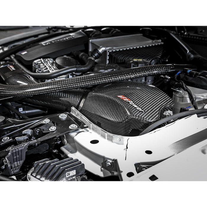 aFe Power Momentum Cold Air Intake System w/ Pro Media BMW M2 Competition (F87) 19-20 / M3/M4 (F80/82/83) 15-20 L6-3.0L (tt) S55