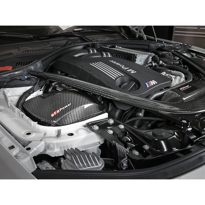 aFe Power Momentum Cold Air Intake System w/ Pro Media BMW M2 Competition (F87) 19-20 / M3/M4 (F80/82/83) 15-20 L6-3.0L (tt) S55