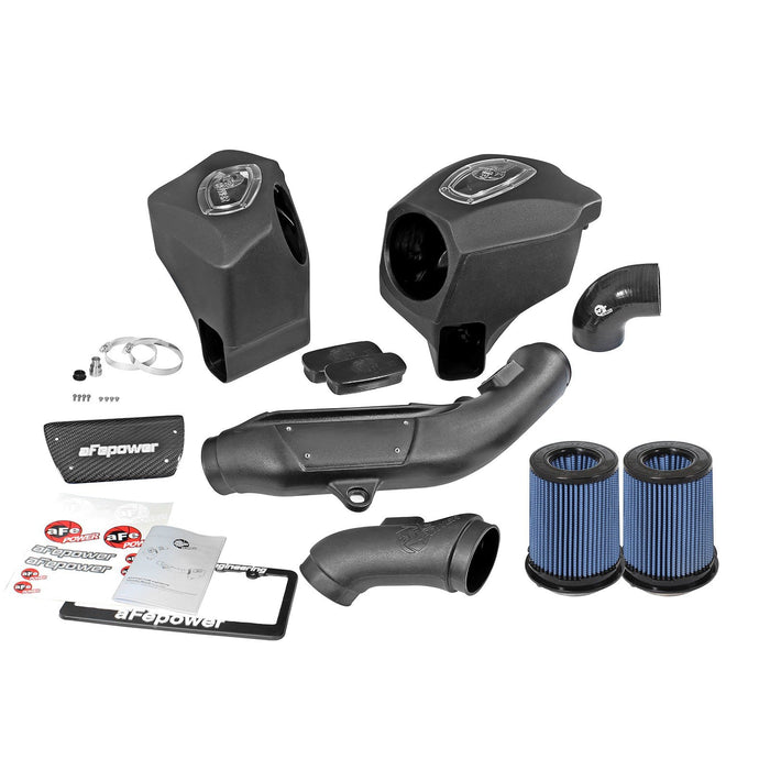 aFe Power Momentum Cold Air Intake System w/ Pro Media BMW M2 Competition (F87) 19-20 / M3/M4 (F80/82/83) 15-20 L6-3.0L (tt) S55