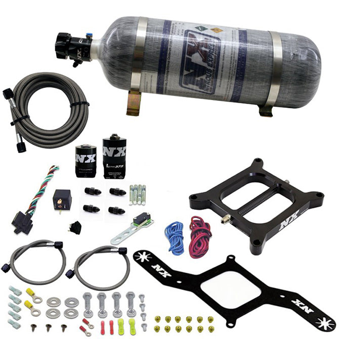 Nitrous Express 4150 RNC Conventional Nitrous Plate Kit w/.375in Solenoid