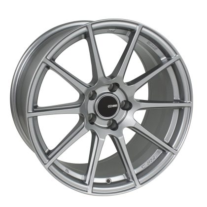Enkei TS10 18x8.5 5x112 45mm Offset 72.6mm Bore Black Wheel