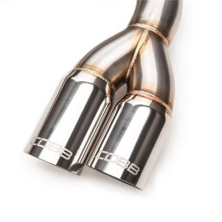 COBB Mitsubishi EVO X Stainless 3" Quad-Tip Cat-Back Exhaust