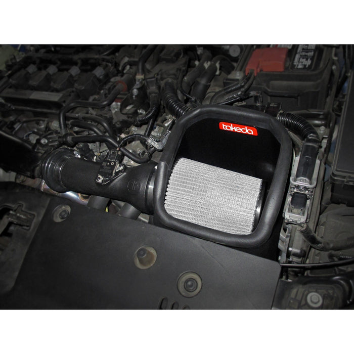 aFe Power Takeda Stage-2 Cold Air Intake System Media Black Honda Civic 16-20 L4-1.5L (t)