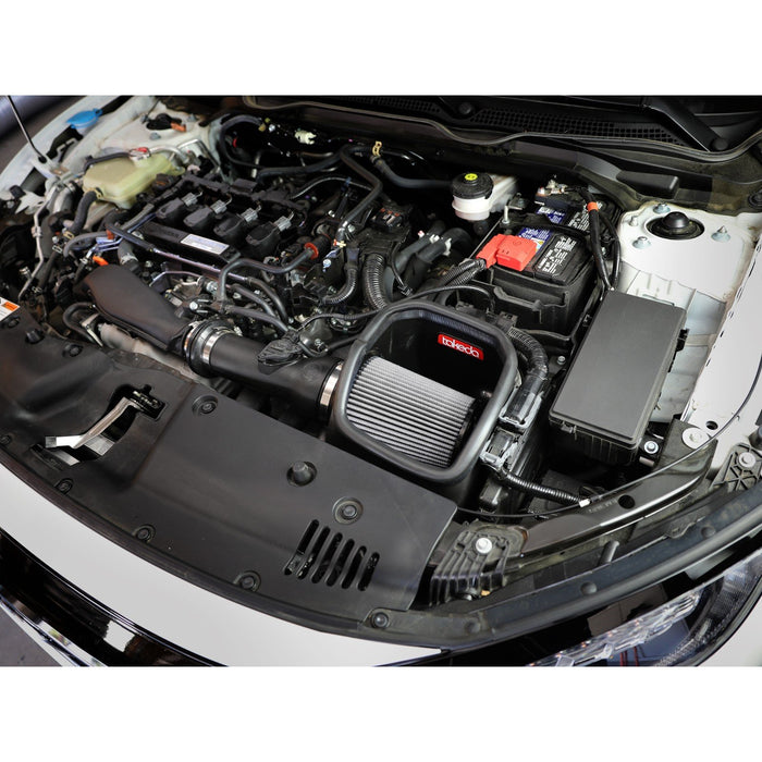 aFe Power Takeda Stage-2 Cold Air Intake System Media Black Honda Civic Si 17-20 L4-1.5L (t)