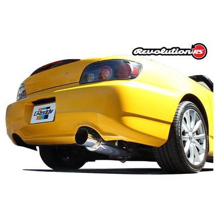 GReddy 00-08 Honda S2000 63.5mm Revolution RS Single Exit Cat-Back Exhaust