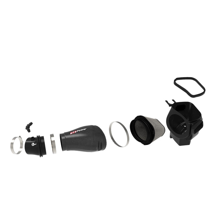 aFe Power Track Series Stage-2 Carbon Fiber Intake System w/ Pro Media Jeep Grand Cherokee Trackhawk (WK2) 19-20 V8-6.2L (sc)