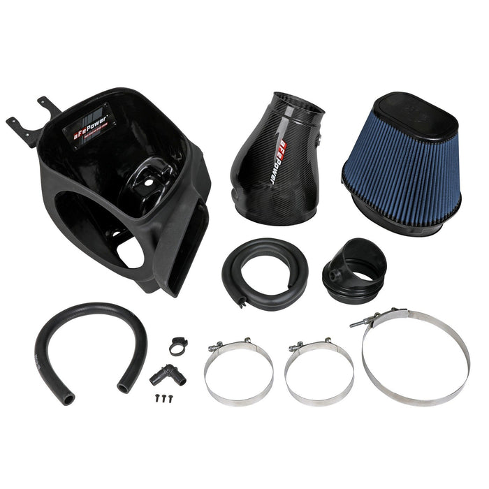 aFe Power Track Series Stage-2 Carbon Fiber Intake System w/ Pro Media Jeep Grand Cherokee Trackhawk (WK2) 19-20 V8-6.2L (sc)